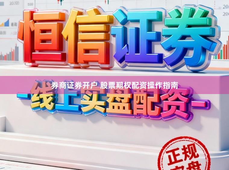 券商证券开户 股票期权配资操作指南
